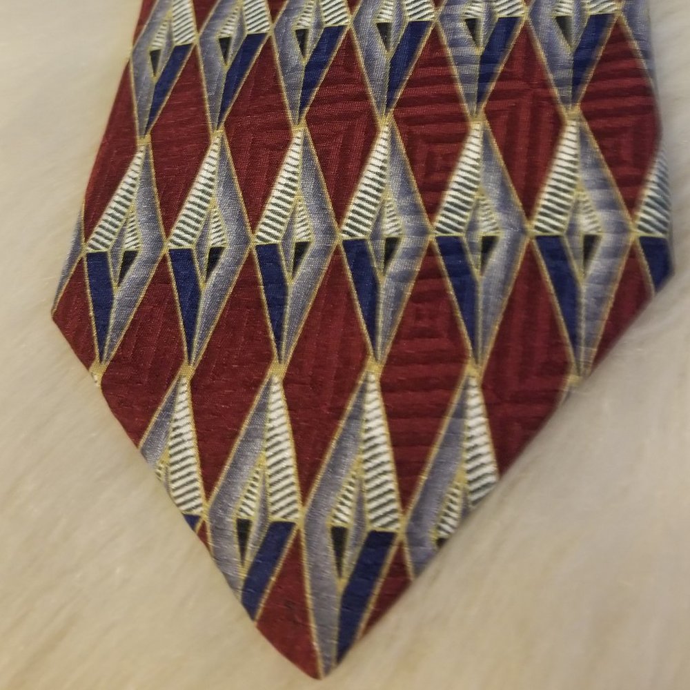 Umberto Bossi All Silk Handmade Tie - Picture 2 of 4